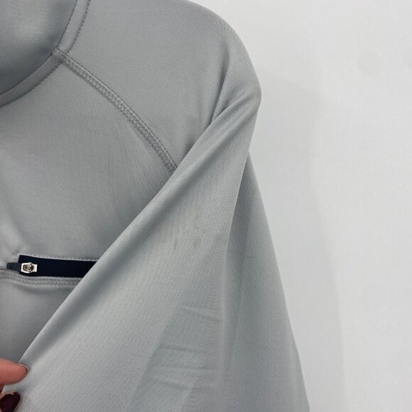 FILA Men's Light Gray Black 1/4 Zip Lightweight Pullover Athletic Top Size XXL - Picture 6 of 6
